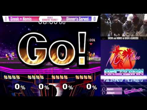 NC Arcadian III Doubles W1 - Sneak & Nomis (Fox) vs Dash & Glaciers (Fox)