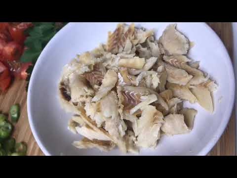 HOW TO COOK SALTFISH || ST.LUCIAN RECIPE