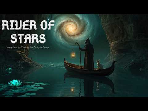 The River of Stars: Serene Alchemist Boat Ride 💧 Cosmic Ambience & Healing Sounds