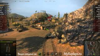 WOT: Южный берег - Bat Chatillon 25 t - 7 фрагов - До ...