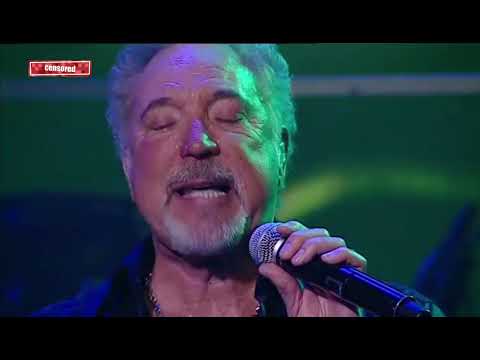 stoned in love  -  tom jones LIVE,  best performance ever