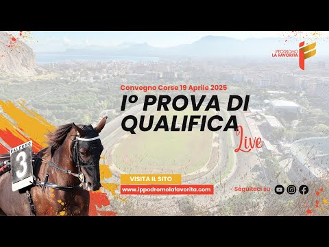 Live Prova di Qualifica del 19 Aprile 2025 - 3 anni - Metri 1600