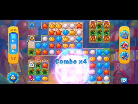 Fishdom 6445 Level - NO 💣🧨💥