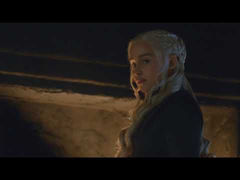 Game of Thrones 7x06 - Daenerys and Tyrion talk about heroes