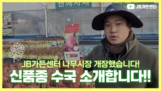 대한민국 No.1 나무시장 !! 신품종 수국의 향연, JB가든센터의 현재 모습은 어떨까요 !? [노지월동 가…