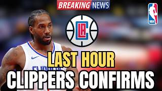 🏀INCREDIBLE! NOBODY BELIEVED IT! LOS ANGELES CLIPPERS CONFIRMS!. CLIPPERS NEWS.