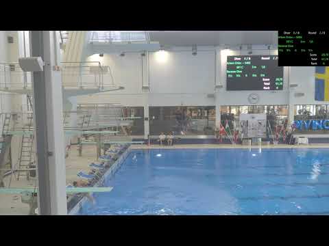 Live: Diving Lund 2025 Boys B 3m