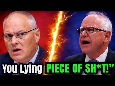 Tim Walz Has Nervous BREAKDOWN as MAGA Congressman FLIPS the Script and DESTROYS Him in Fiery Tirade