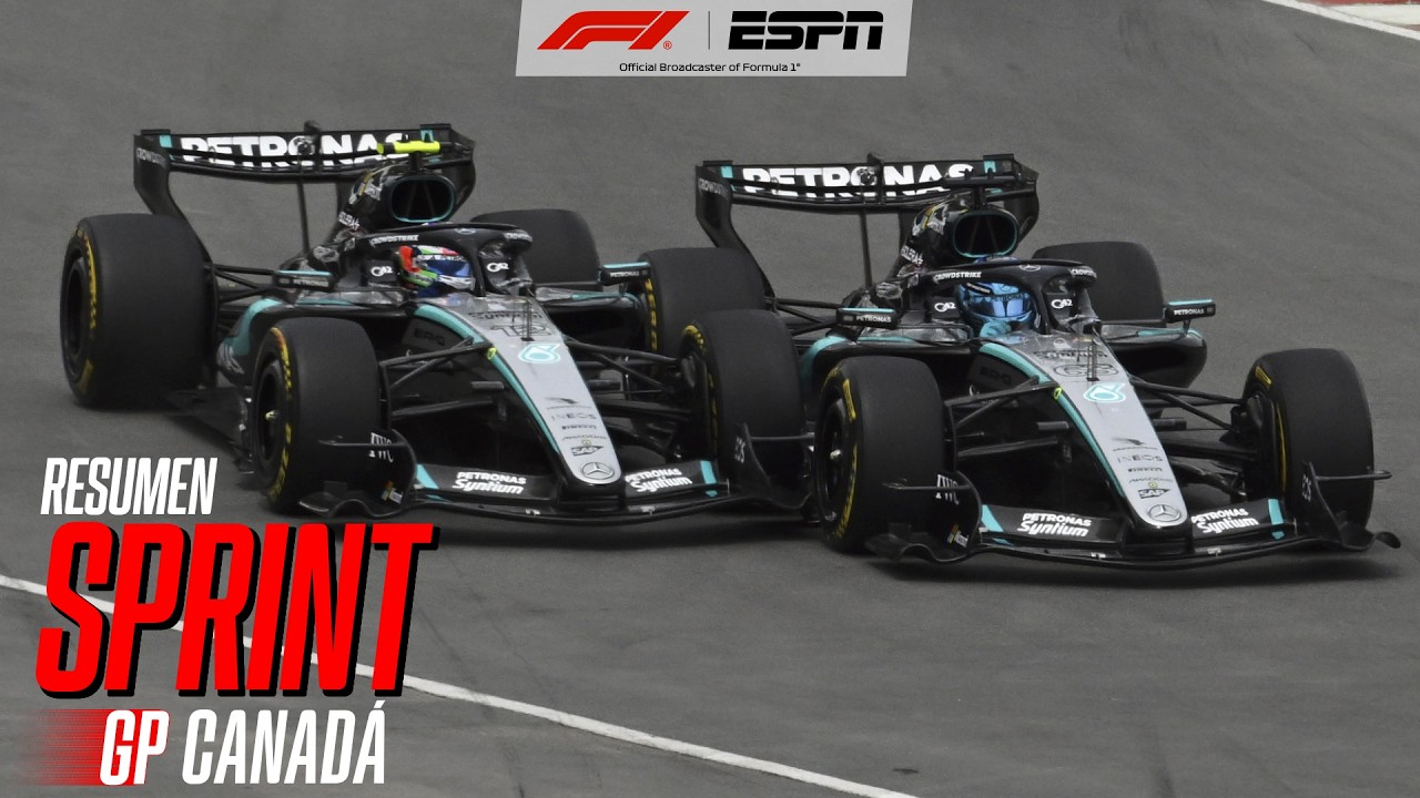 RUSSELL GANÓ LA SPRINT DE CANADÁ TRAS BATALLAR ANTE ANTONELLI Y COLAPINTO FINALIZÓ NOVENO | RESUMEN