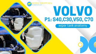 Volvo P1 Wiper Tank, Pumps and Hose Routing - A Complete Anatomy Overview