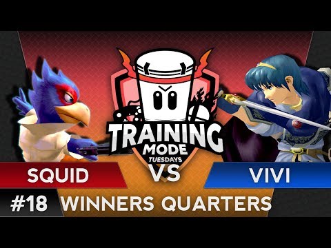 TMT 18 - Vivi (Marth) VS Squid (Falco) - SSBM Winners Quarters - Smash Melee