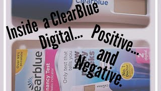 Inside A Negative and Positive ClearBlue Digital | Week Indicator | Not a Sponsored video