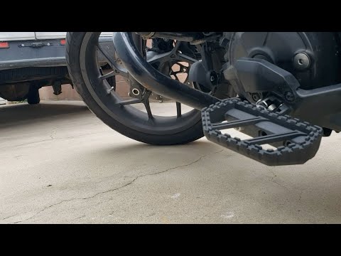 Installing Kuryakyn Riot Mini Boards on my Honda Rebel 1100 dct