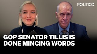 Sen. Tillis on Kristi Noem, Stephen Miller and why he might be a 'RINO' | The Conversation