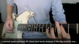 Stevie Ray Vaughan - Wham (guitar lesson) with Strat, Tubescreamer clone &amp; Fender Super Reverb