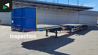 Напівпричіп платформа Broshuis 4AOU Extendable 30M Full Steered | Зображення 4 - Autoline