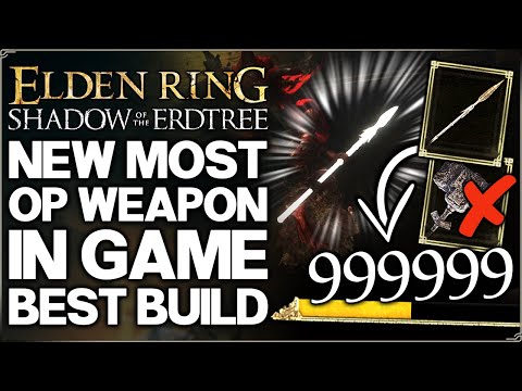 Shadow of the Erdtree - This Weapons is Secretly GAME BREAKING - Best OP Build Guide Elden Ring DLC!