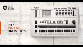 Video thumbnail for Creating an Ableton Drum rack with TR-707 Vintage Drum hits by Black Octopus Sound