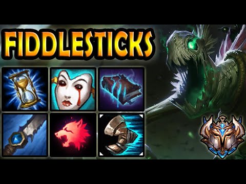 Fiddlesticks JUNGLE vs Hecarim [ OTP ] Korea Challenger Patch 10.18 ✔️