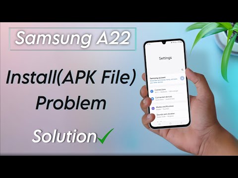 Samsung Galaxy A22 App Not Install Problem | Samsung A22 me Apps Install Nahi Ho Raha Hai