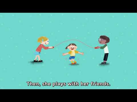 Let's Smile 4 Unit 3 Chant - Every Day