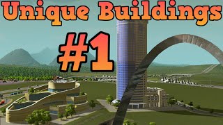 Cities Skylines - Unlocking all unique buildings - Episode 1- Statue of Shopping