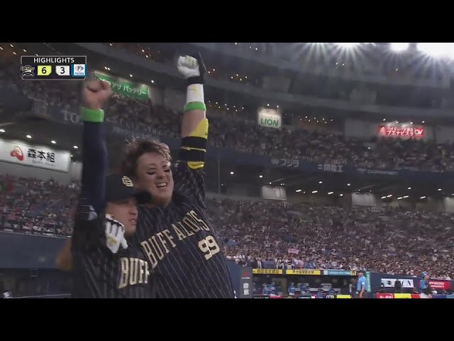 7月7日 オリックス・バファローズ 対 北海道日本ハムファイターズ ハイライト