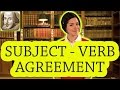 Subject Verb Agreement | English Grammar for Beginners | Basic English | ESL