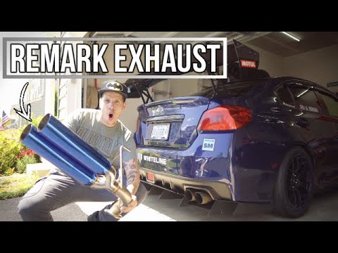 Remark Boso Exhaust | Subaru WRX STI