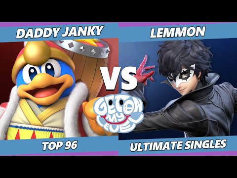 GOML 2022 Top 96 - Daddy Janky (Dedede, Incineroar) Vs. Lemmon (Joker) SSBU Ultimate Tournament