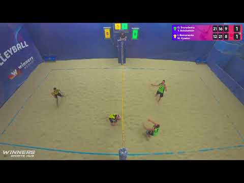 14:35 D. Svyrydenko / Y. Bohdashkin - I. Romanenko /M. Kyselov 16.05.2023 | Winners Beach Volleyball