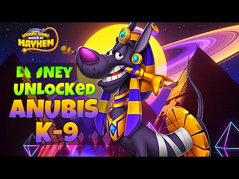 3x Anubis Wheel & Unlocking Anubis K-9 - Looney Tunes World of Mayhem