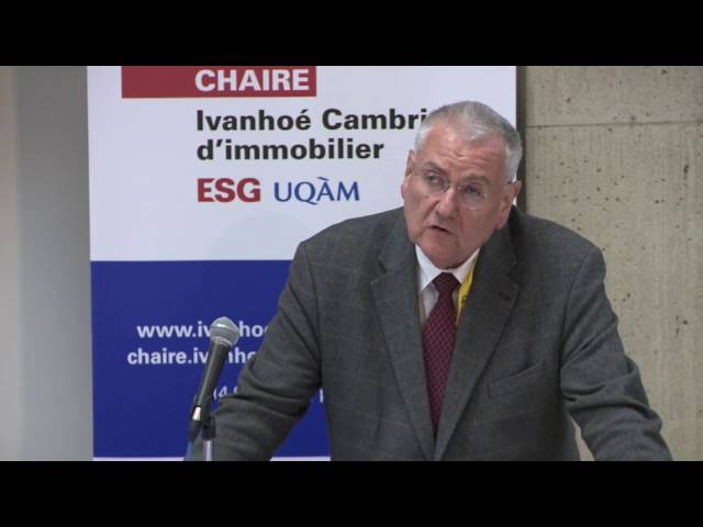 Acfas 2016: Colloque 497 en immobilier – Michel Roux, Université Paris 13