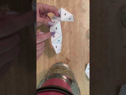 How to Fold a Tri Hexa-flexagon