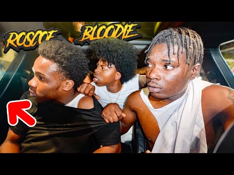 I PLAYED KYLE RICHH & JENN CARTER MUSIC IN FRONT OF ROSCOE AND BLOODIE AND THIS HAPPENED...