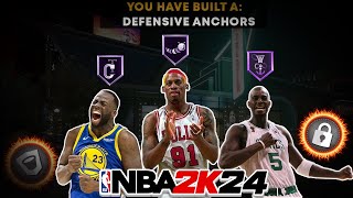 TOP 3 PF/BACKEND BUILDS TEMPLATES on NBA2K24!