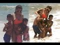 24 India Season 2 Actress Ritu Shivpuri Beach Side Photo With Kids