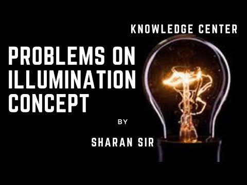 Problems on illumination concept !! By Sharan Sir !!