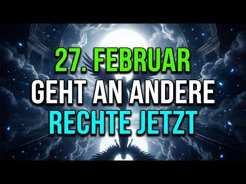 27. FEBRUAR LETZTE WARNUNG! JESUS SAGT: WENN DU WEITERSCROLLST, GEHT DEIN WUNDER AN EIN ANDEREN…