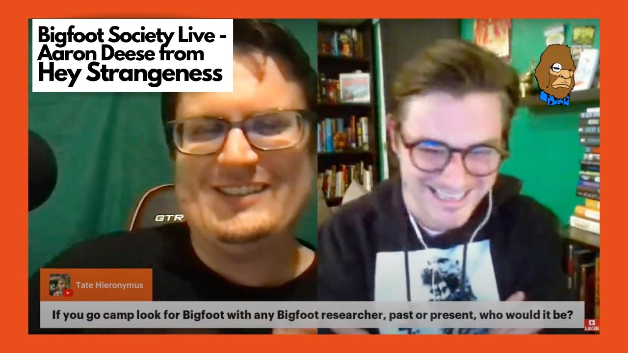 Aaron Deese from the Hey Strangeness Podcast