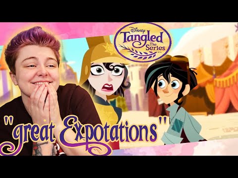 MY FAVS WORKING TOGETHER!!!~ Tangled The Series 1x08 "Great Expotations" REACTION!