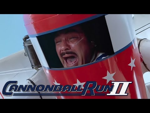 Cannonball Run II (1984)  JJ And Victor Perform The Human Bomb Stunt 4K HDR