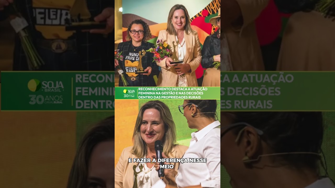 Reconhecimento destaca a atuação feminina na gestão e nas decisões  dentro das propriedades rurais