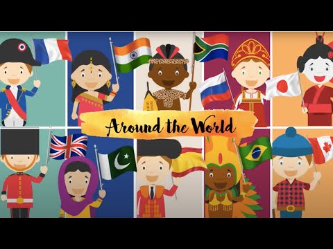 Hello to all the children of the World- Hello Bonjour Buenos Días Song