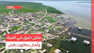 حميمات الداير.. منازل تغرق في المياه وأهالٍ يطالبون بالحل