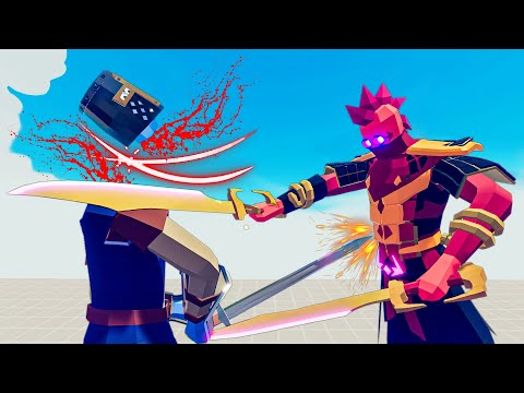 SWORD MASTER vs EVERY UNIT | Totally Accurate Battle Simulator-TABS