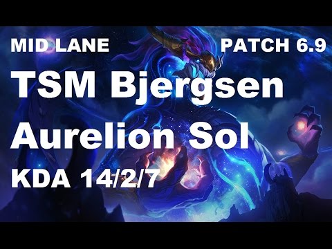 TSM Bjergsen - Aurelion Sol vs Azir - Mid - Highlights