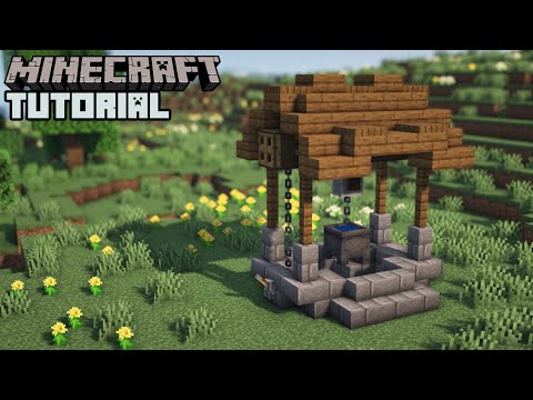 Minecraft - Small Medieval Well Tutorial (How to Build)
