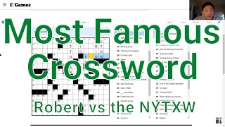The most famous NYT Crossword of all time?  ||  Election Day 1996