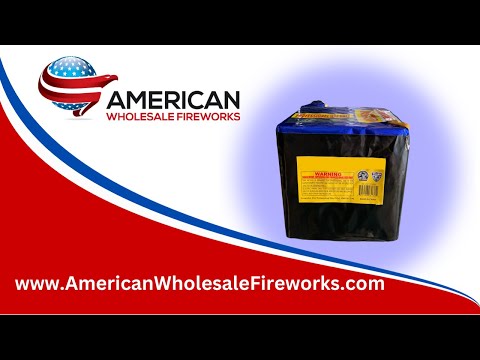 Cake - 49s Straight Blue Go Getters - Wizard Pro Line ... Available at American Wholesale Fireworks!